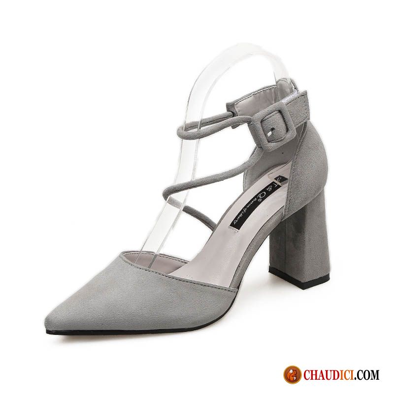 Chaussure Femme Sandales Velcro Sandales L'automne Femme Été