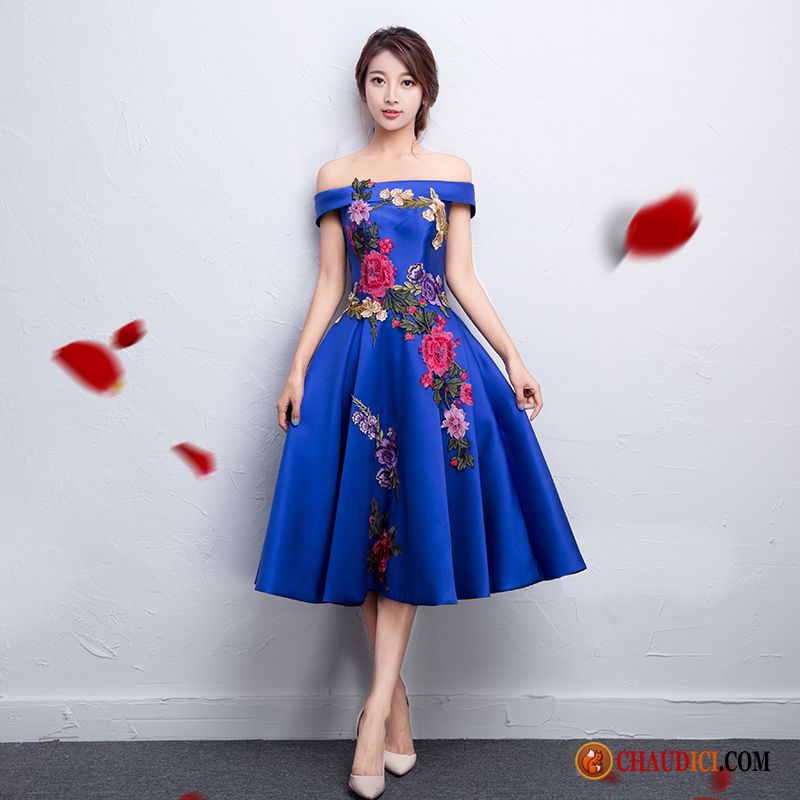 Robe En Maille Femme Printemps Mariage Robe De Mariée Style Chinois Slim
