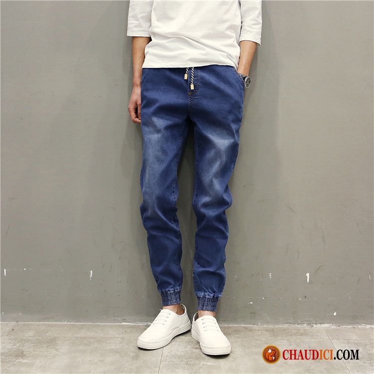 Skinny Slim Homme Jeans Extensible Tendance Les Pantalons De Survêtement Homme Jeans En Ligne