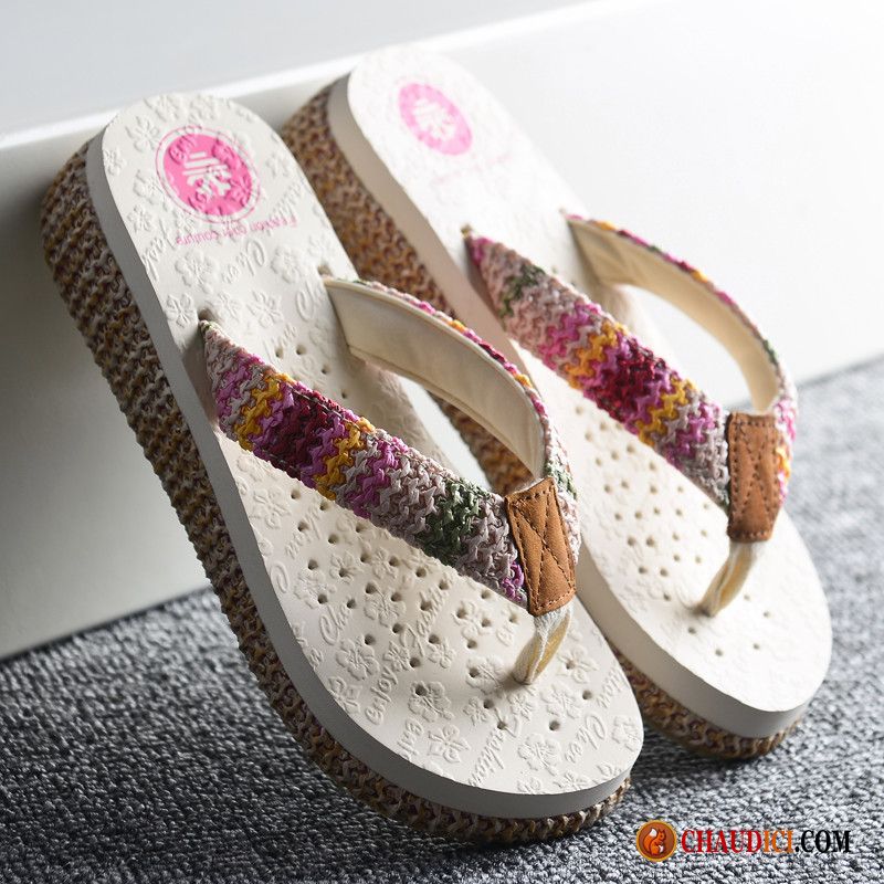 Tong cuir femme confort Clearance