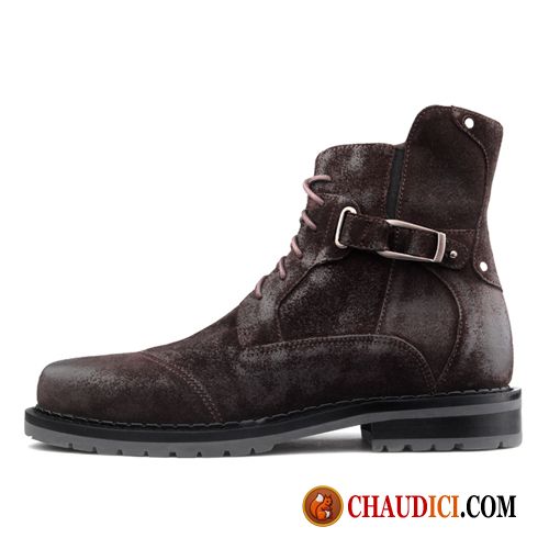 botte pour homme ronde