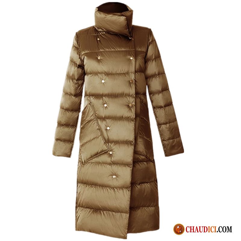 doudoune longue femme pas cher