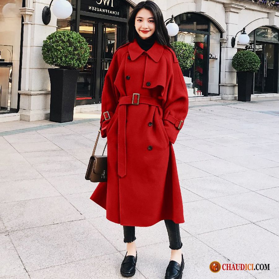 manteau noir femme pas cher