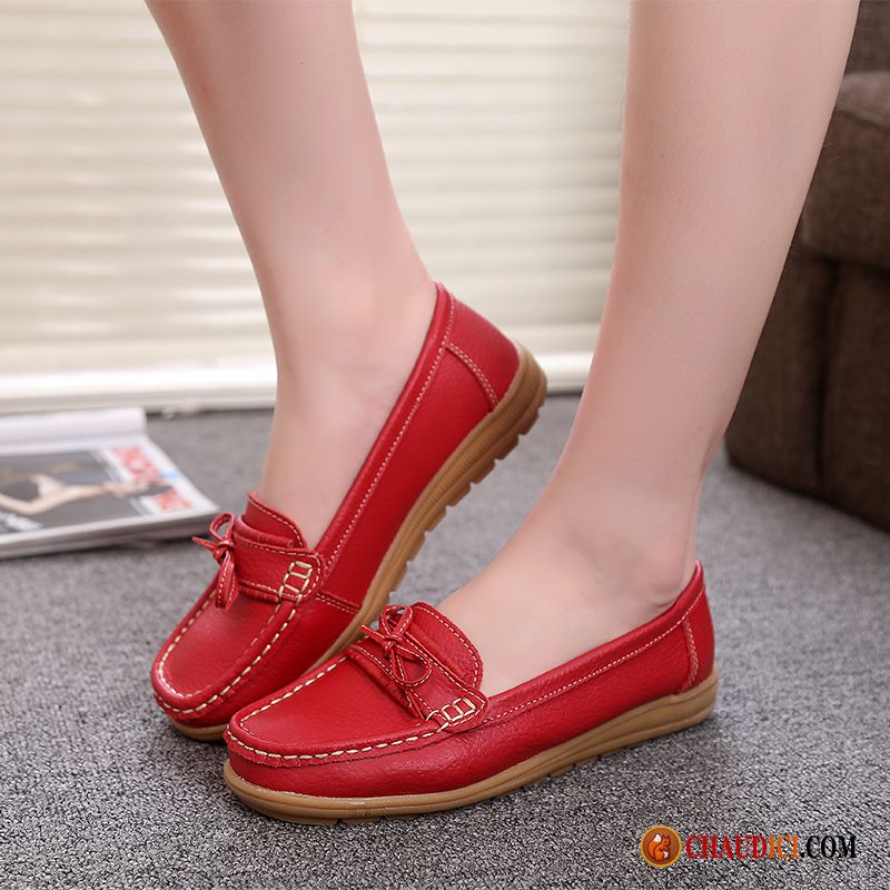 mocassin femme confortable