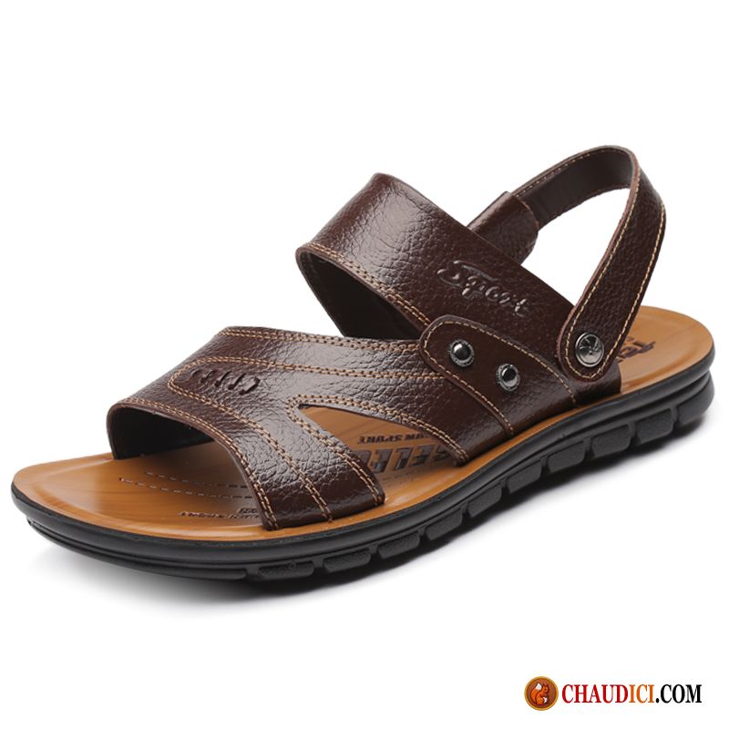 sandale a talon homme pas cher