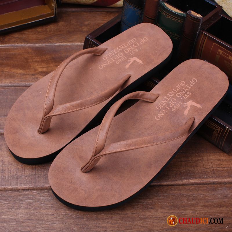 tongs femme plage