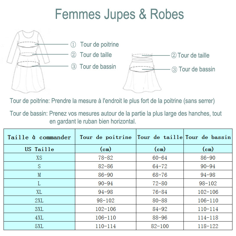 Chaudici Femme Robes Taille