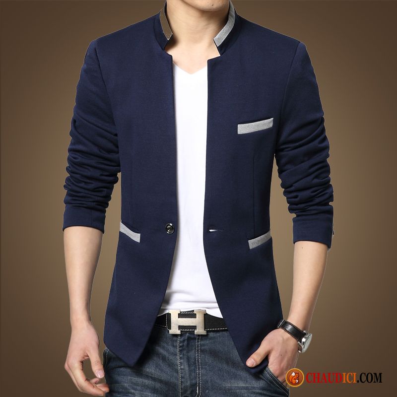 Achat Blazer Homme En Ligne Mode L'automne Manteau Printemps Costume En Vente