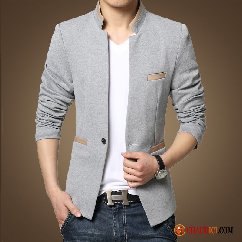 Achat Blazer Homme En Ligne Mode L'automne Manteau Printemps Costume En Vente