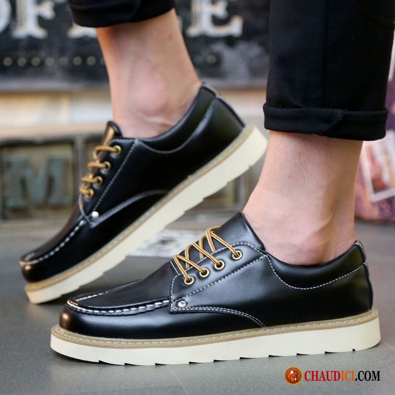 Acheter Bottes Homme Tendance Angleterre Bottes Courtes L'automne Bureau