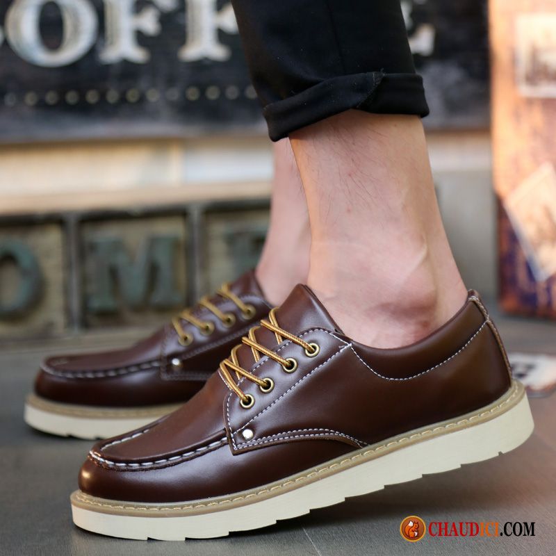 Acheter Bottes Homme Tendance Angleterre Bottes Courtes L'automne Bureau