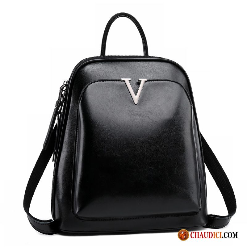 Acheter Sac A Dos Femme Sac À Dos Cuir De Boef Femme Cuir Véritable Grande Capacité Pas Cher