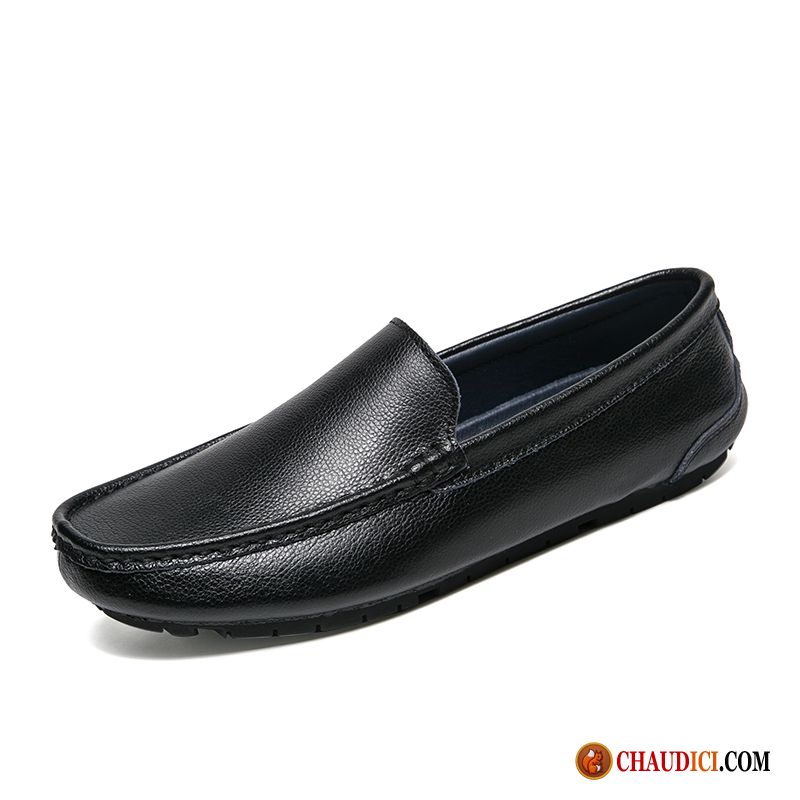 Ballerine Style Mocassin Bronzage Slip-on Homme Plus De Velours Décontractée Derbies