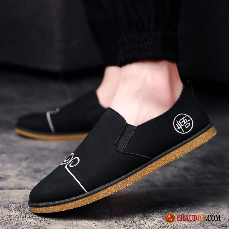 Basket Chaussure Homme Tomate Décontractée Chaussures De Conduite Tendance Style Chinois Slip-on France