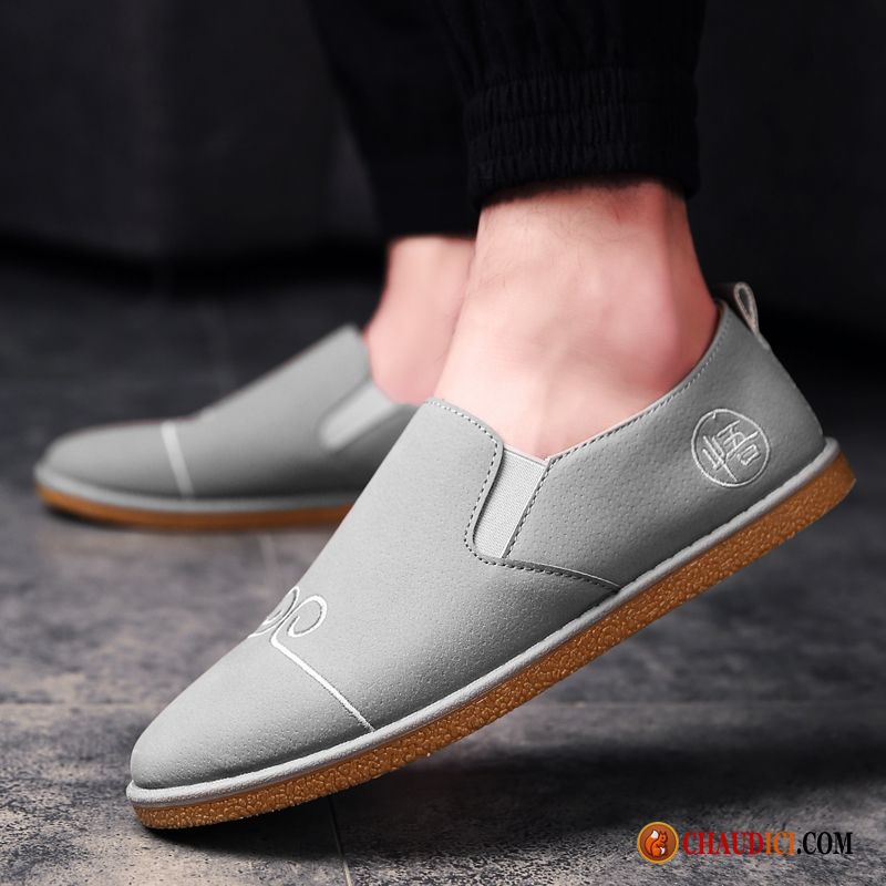 Basket Chaussure Homme Tomate Décontractée Chaussures De Conduite Tendance Style Chinois Slip-on France