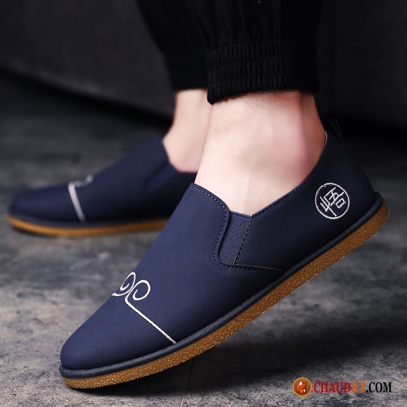 Basket Chaussure Homme Tomate Décontractée Chaussures De Conduite Tendance Style Chinois Slip-on France