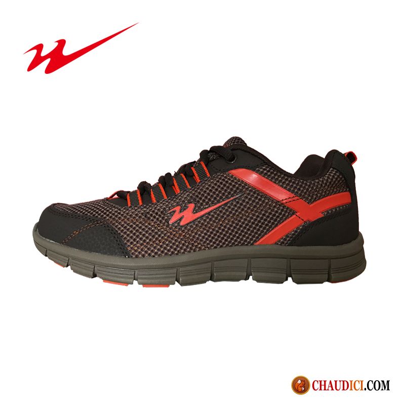 Basket De Running En Homme Marron Mode Chaussures De Course Chaussures De Voyage Respirant Le Jogging Pas Cher