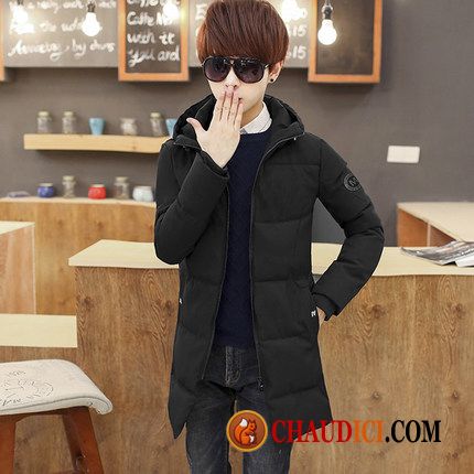 Belle Doudoune Homme Les Adolescents Manteau En Coton Étudiant Tendance Haute