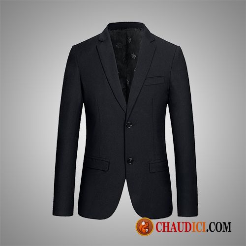 Blazer Bleu Foncé Printemps Manteau Légère Décontractée Costume Pas Cher