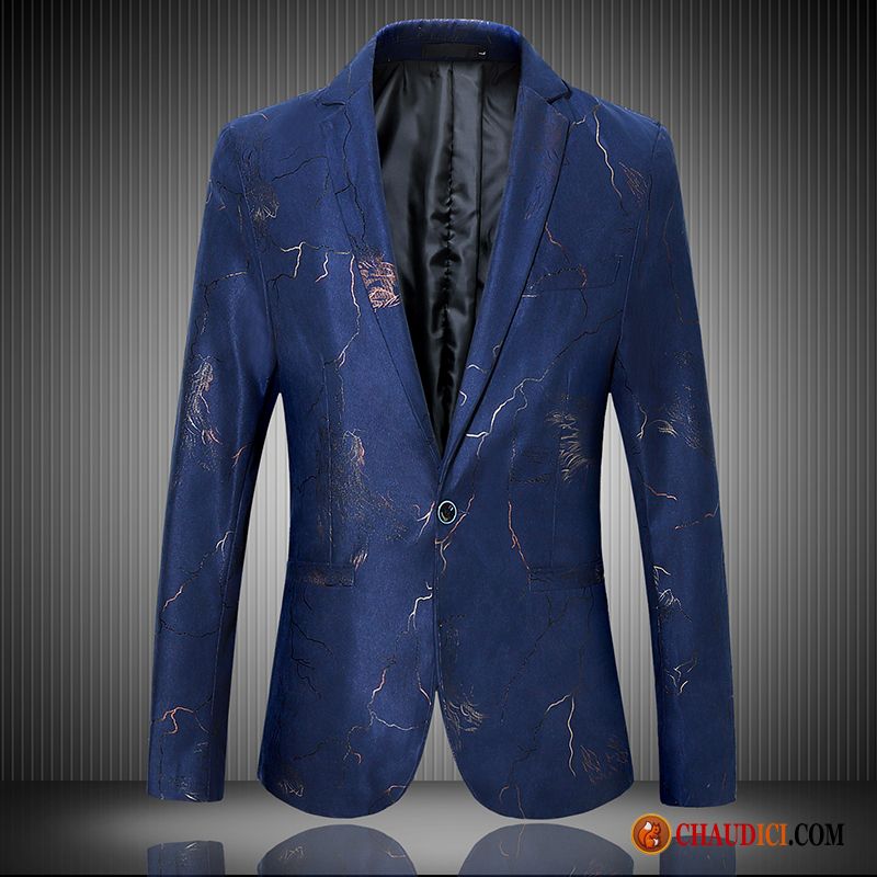 Blazer Homme Mariage Sur Mesure Costume Une Veste Slim De Travail Décontractée Pas Cher