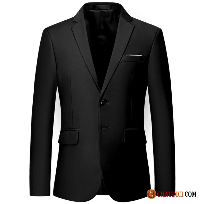 Blazer Homme Trois Pièces Manteau Petit Costume Grande Taille Professionnel Costume