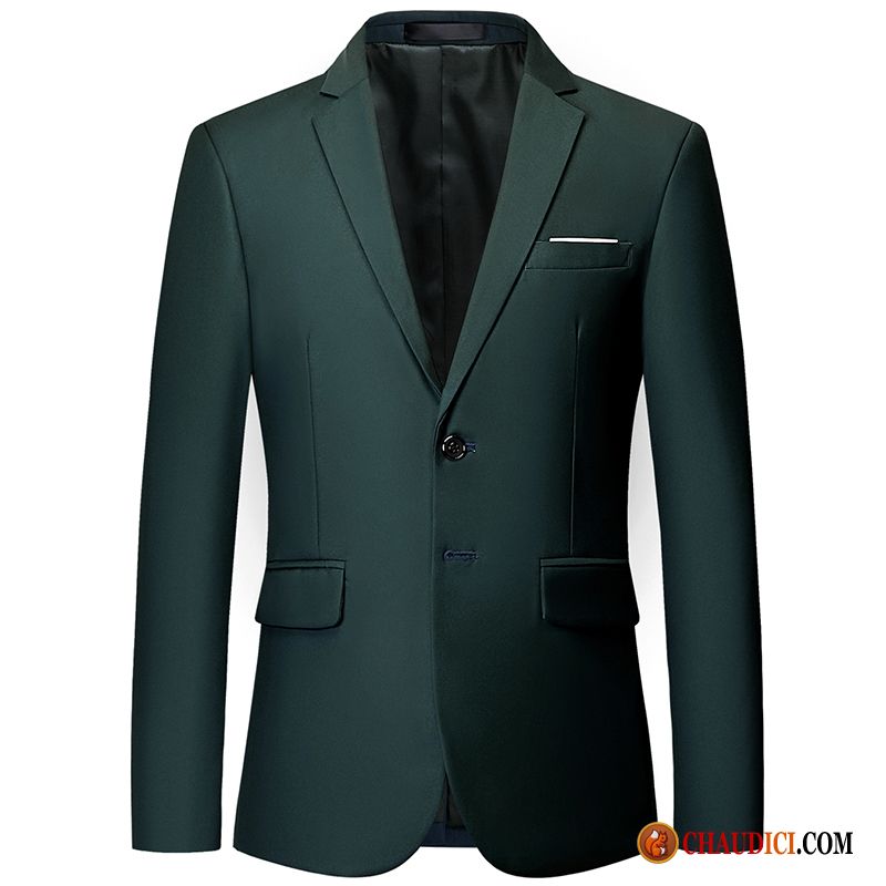 Blazer Homme Trois Pièces Manteau Petit Costume Grande Taille Professionnel Costume