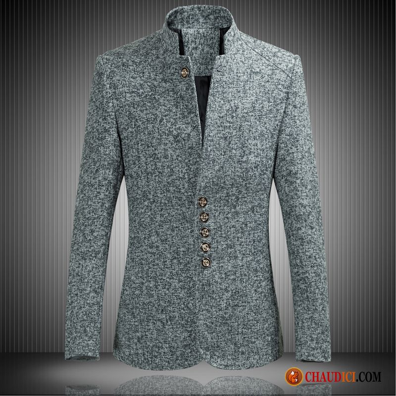 Blazer Mariage Homme Pas Cher Grande Taille Gras Décontractée Tendance Homme