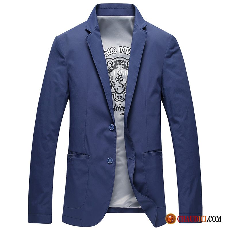 Blazer Mariage Pas Cher Homme Neige Blazer Légère Printemps Costume Slim