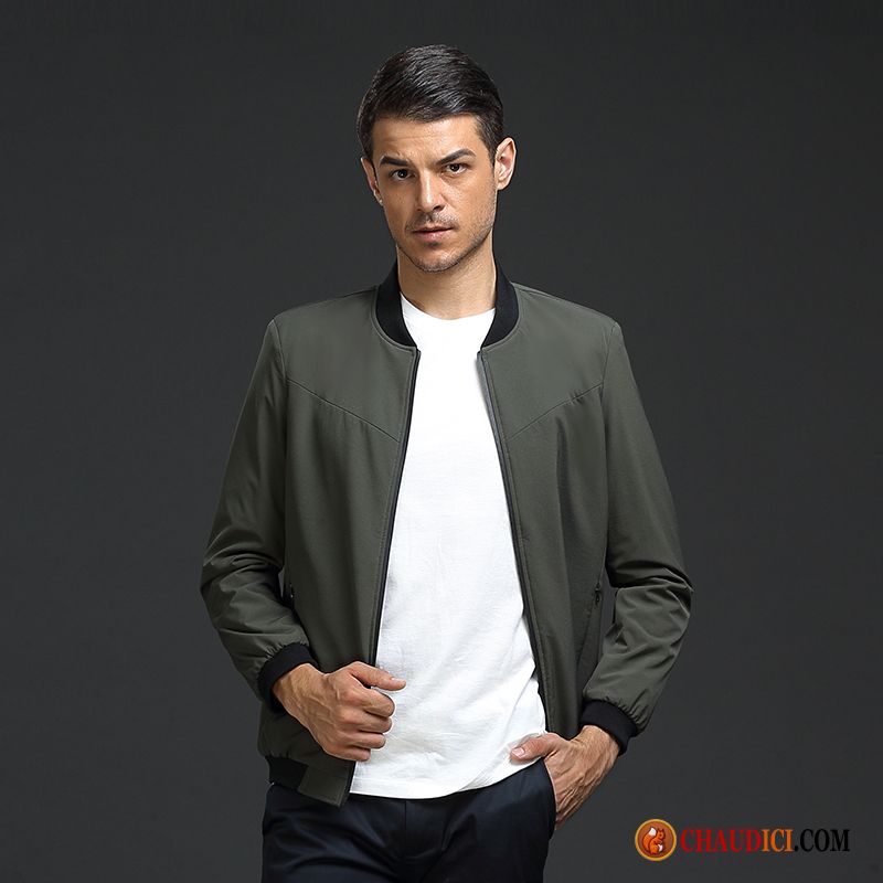 Blouson Doudoune Homme Manteau Printemps Blouson Légère Tendance