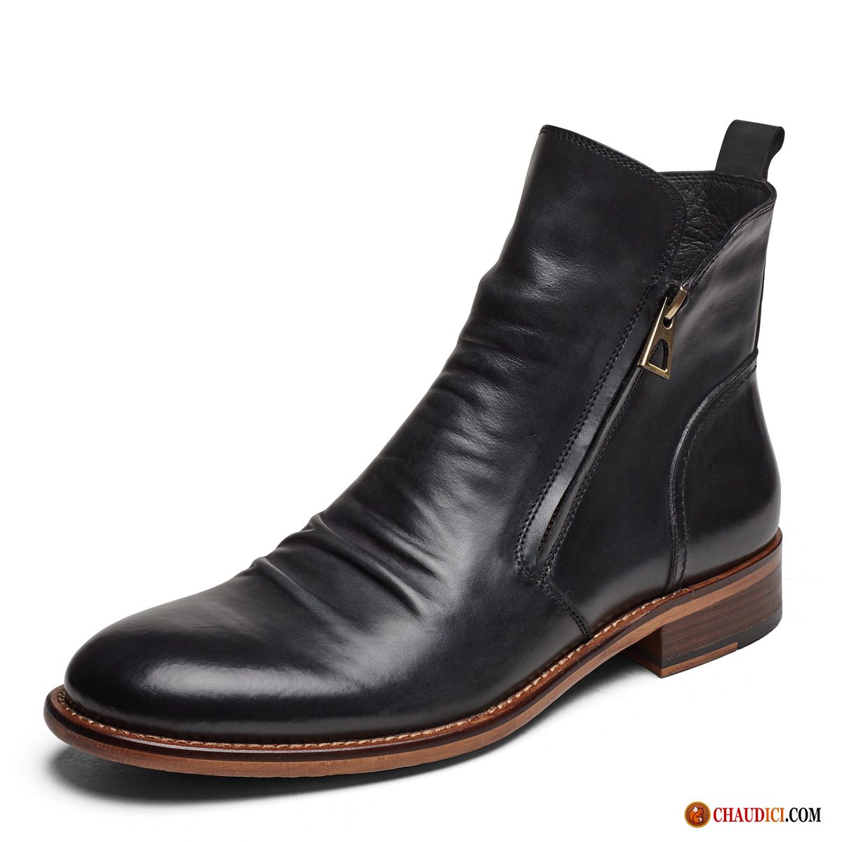 Botte Hiver Pour Homme Bottes Martin Angleterre Homme Rétro Hautes