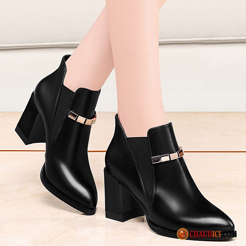 Bottes D Été Femme Bottes Martin Bottes Courtes Tendance Épais Femme En Vente