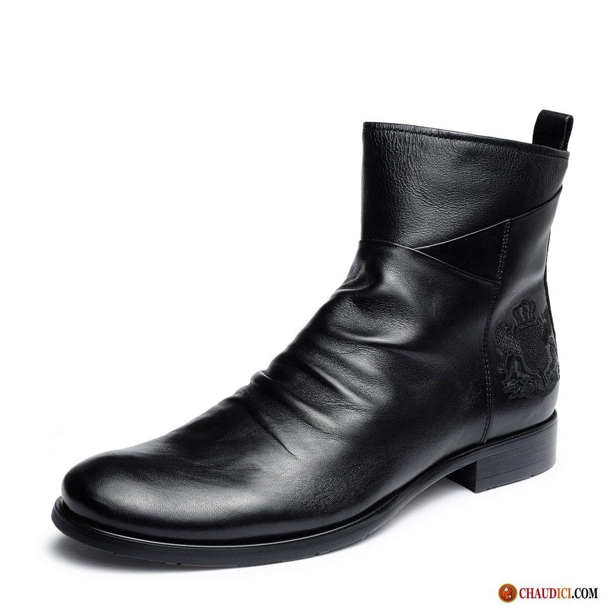 Bottes Homme Cuir Palegoldenrod Bottes Homme Hautes Angleterre Bottes Martin