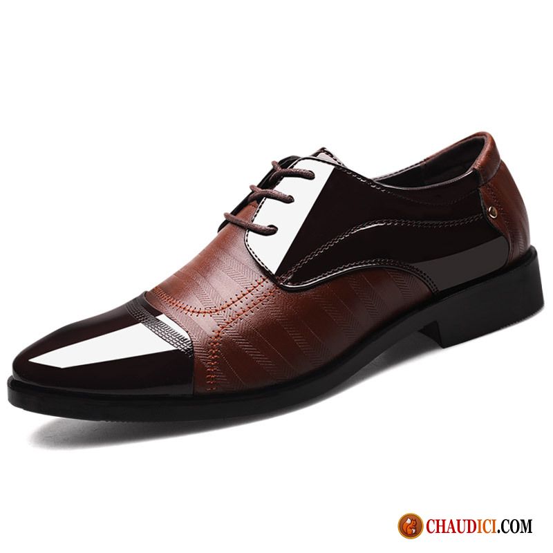 Bottines Homme Marron Mode Été Chaussures De Mariage Grande Taille Noir Pas Cher