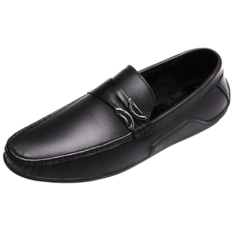 Chaussette Mocassin Homme Bordeaux Noir Slip-on Derbies Flâneurs Semelle Doux En Vente