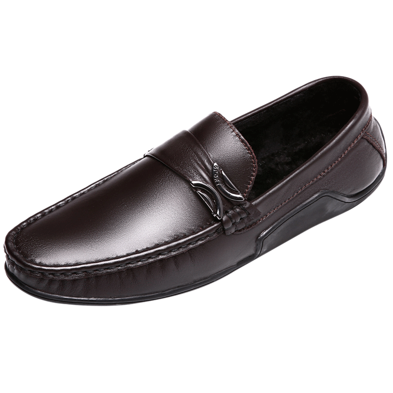 Chaussette Mocassin Homme Bordeaux Noir Slip-on Derbies Flâneurs Semelle Doux En Vente