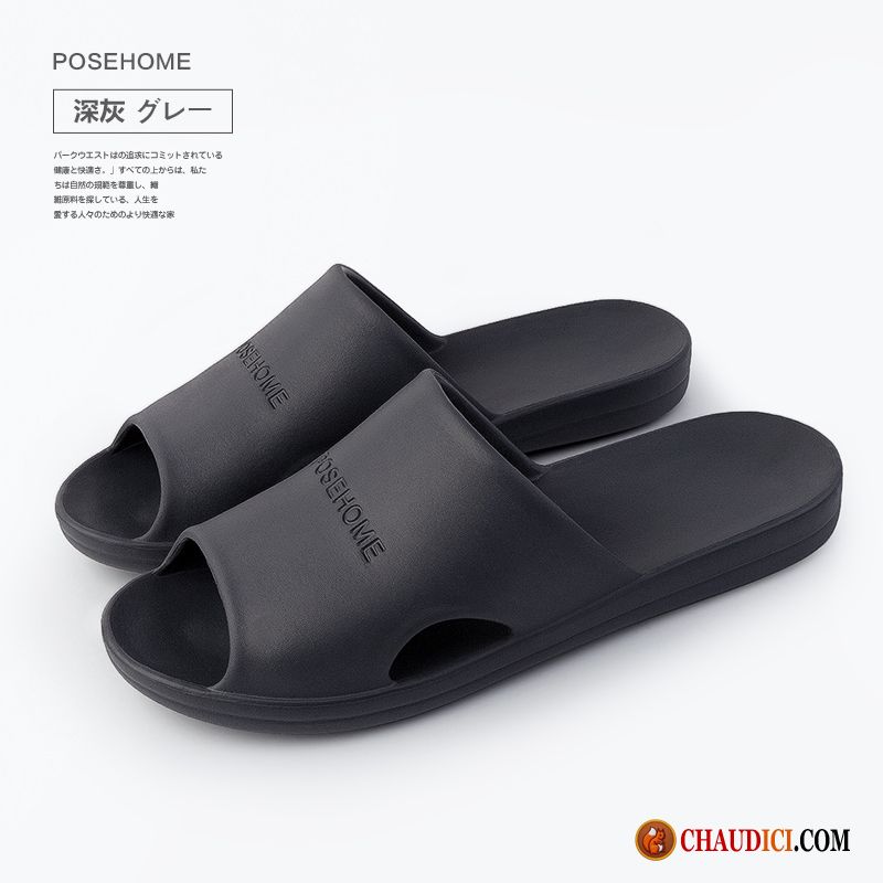 Chaussons Botte Homme Pensée De Maison Intérieur Homme Fantaisie Tongs Chaussons Pas Cher