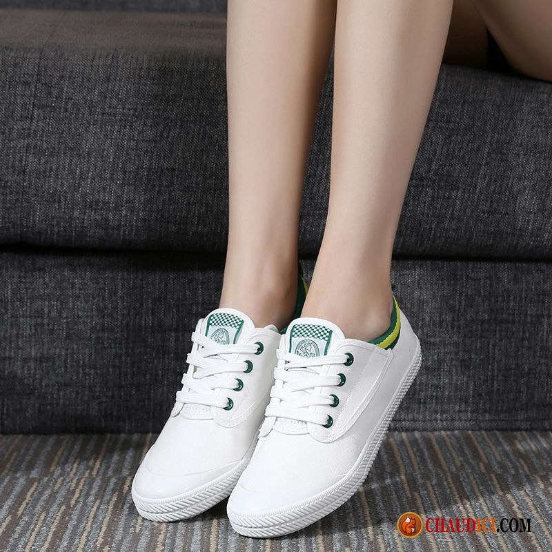 Chaussure Basket Femme Sport Toile Femme Décontractée Étudiant