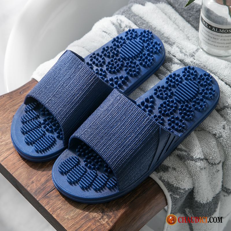 Chaussure De Chaussons Homme Solde Antidérapant Sandales Homme Massage Salle De Bains