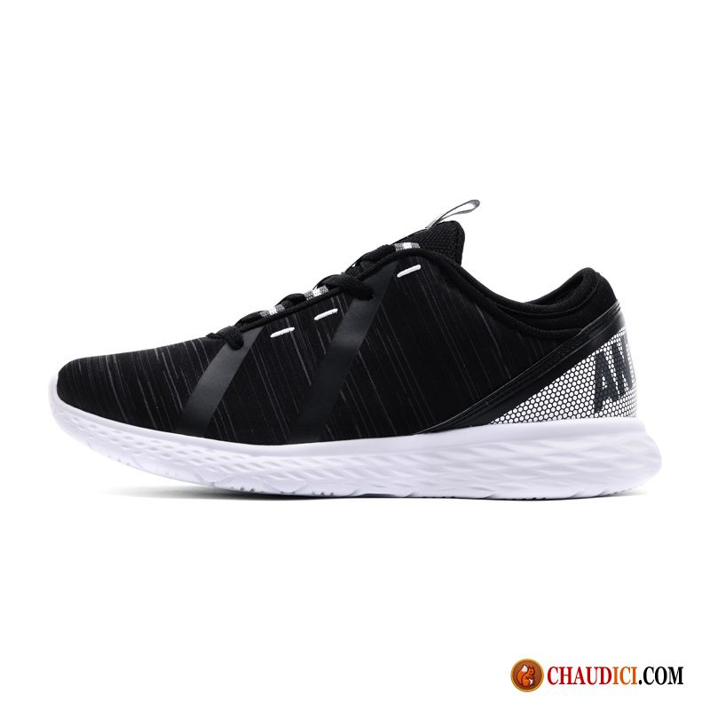 Chaussure De Running Noir Noir Printemps Sport Blanc Chaussures De Course Femme Pas Cher