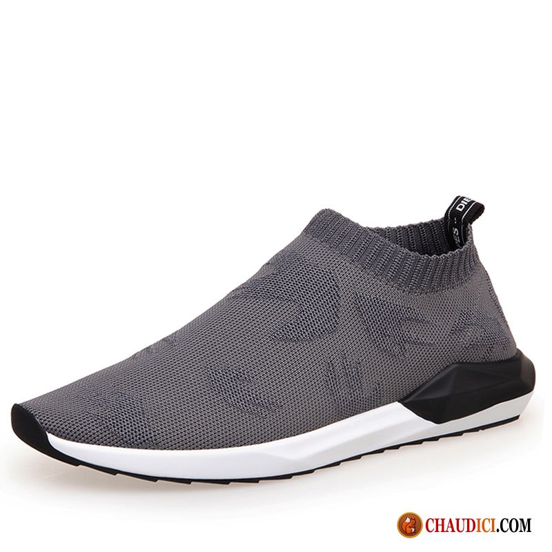 Chaussure Homme Classe Chaussures De Course Sport Homme Tissage En Vol Tendance