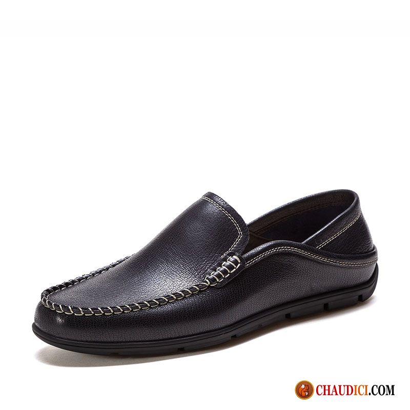 Chaussure Mocassin Homme Pas Cher Flâneurs Cuir Homme Plates Printemps