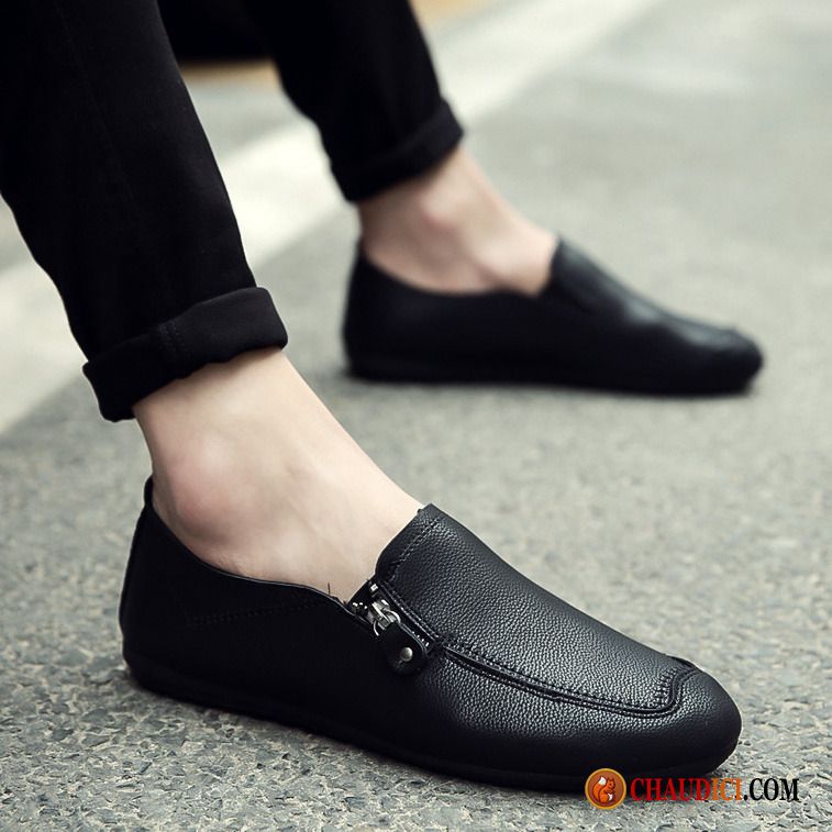 Chaussure Mocassin Homme Pas Cher Sarcelle Tous Les Assortis Slip-on Tendance Homme Derbies