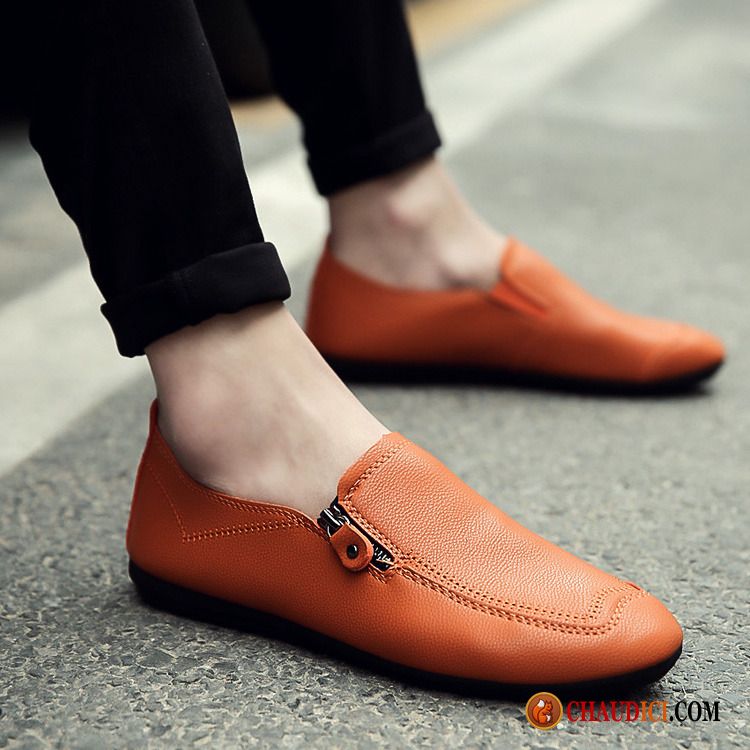 Chaussure Mocassin Homme Pas Cher Sarcelle Tous Les Assortis Slip-on Tendance Homme Derbies