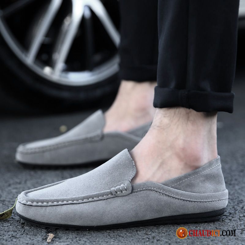 Chaussure Mocassin Homme Tous Les Assortis Étudiant Chaussures En Tissu Flâneurs Jeunesse