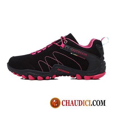 Chaussure Running Pour Femme Noir Bottes Chaussures De Randonnée Antidérapant De Plein Air