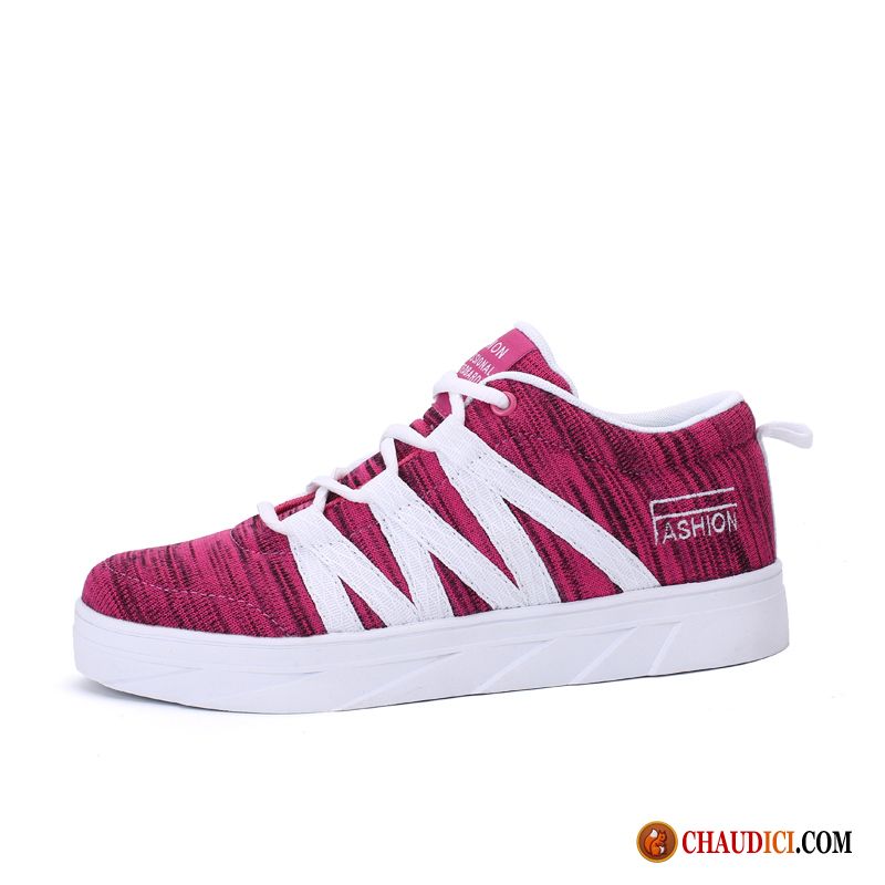 Chaussure Running Promo Femme Laçage Été Tendance Étudiant