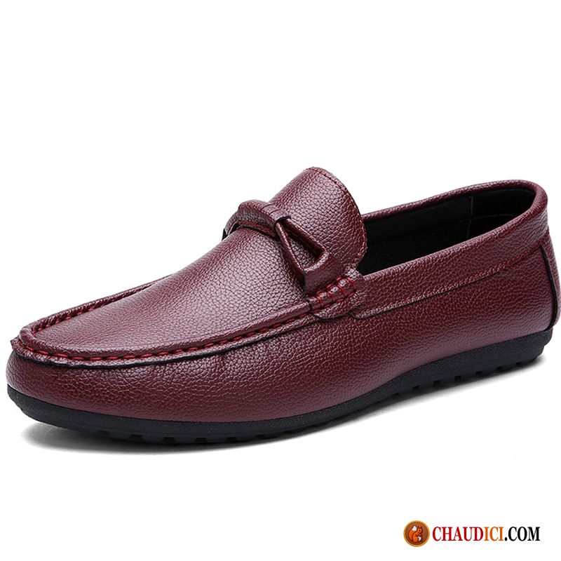 Chaussure Style Mocassin Homme Mode Chaussures De Conduite Printemps Confortable