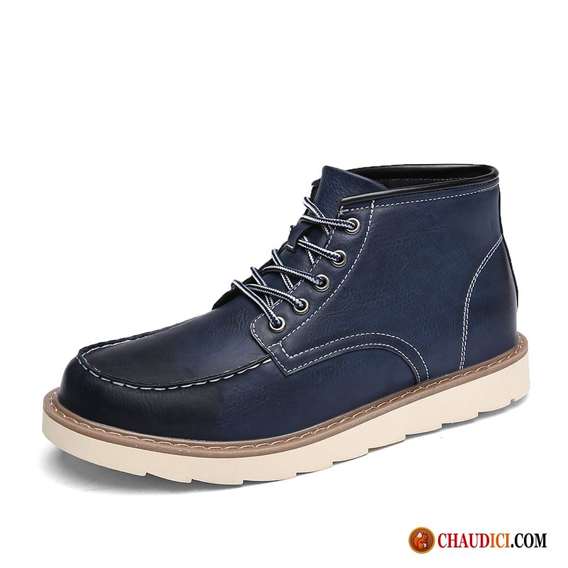 Chaussures Hommes Marques Gros Angleterre Hautes L'automne Bottes