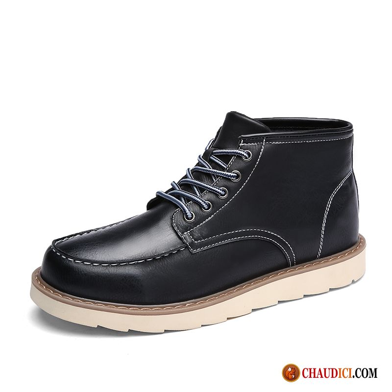 Chaussures Hommes Marques Gros Angleterre Hautes L'automne Bottes