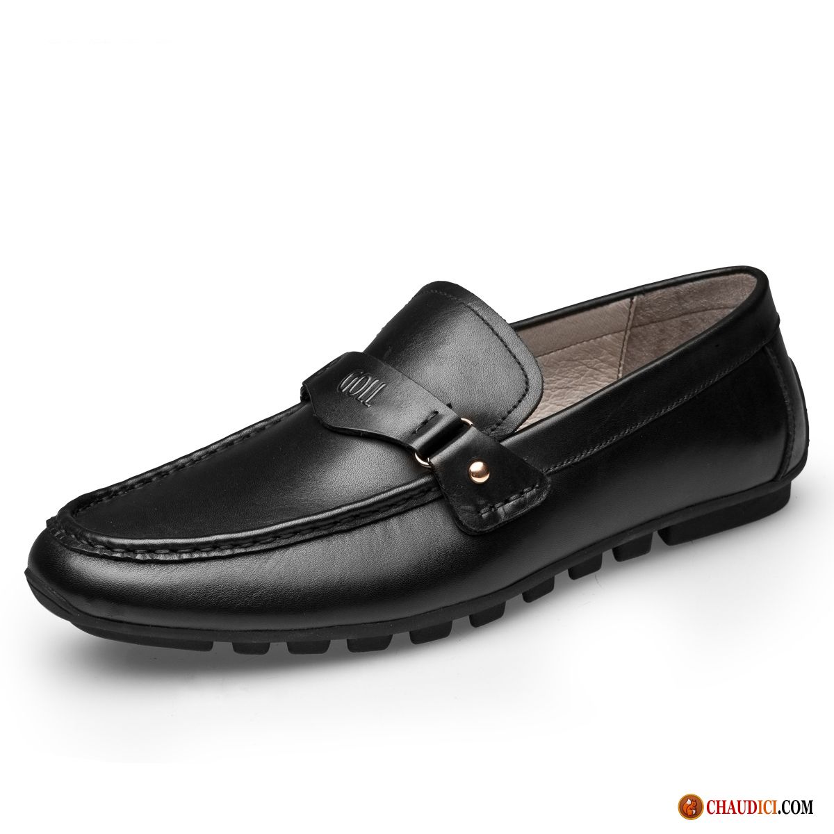 Chaussures Loafers Homme Flâneurs Tendance Cuir Véritable Angleterre Homme En Ligne